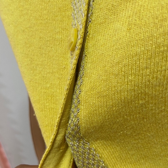 Anthropologie Sparrow Yellow cardigan Swearer S - Picture 10 of 14